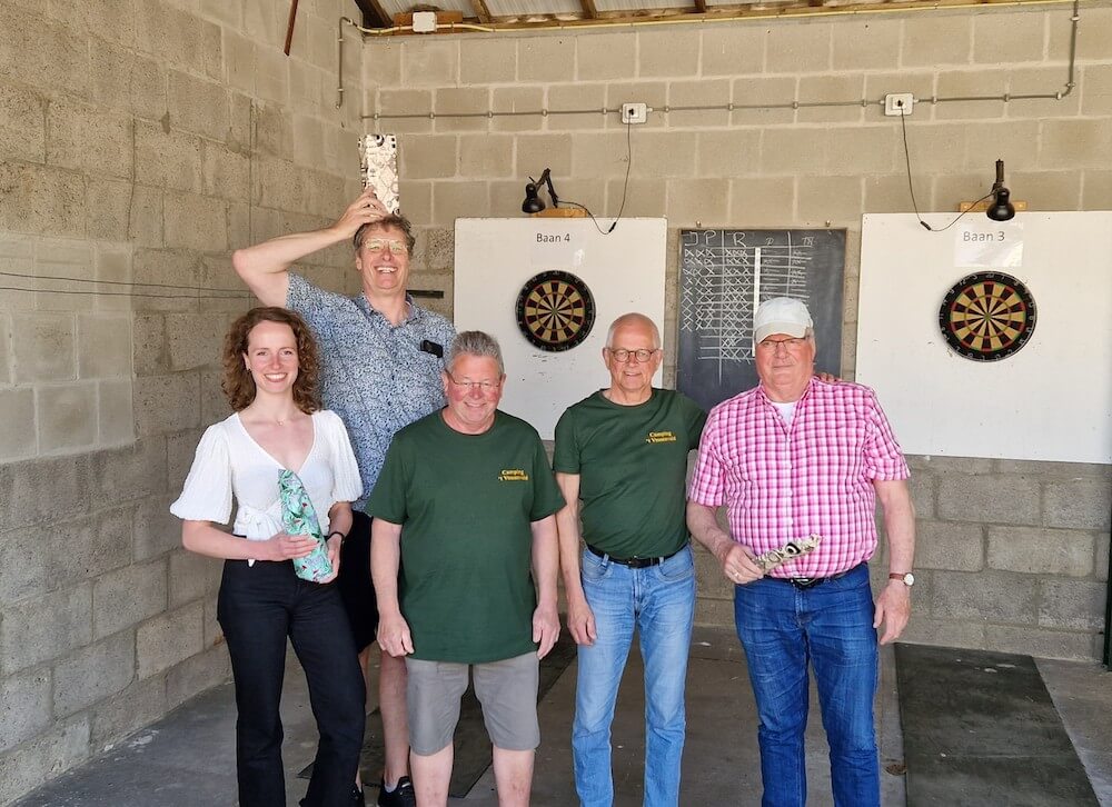 Winnaars van het darttoernooi